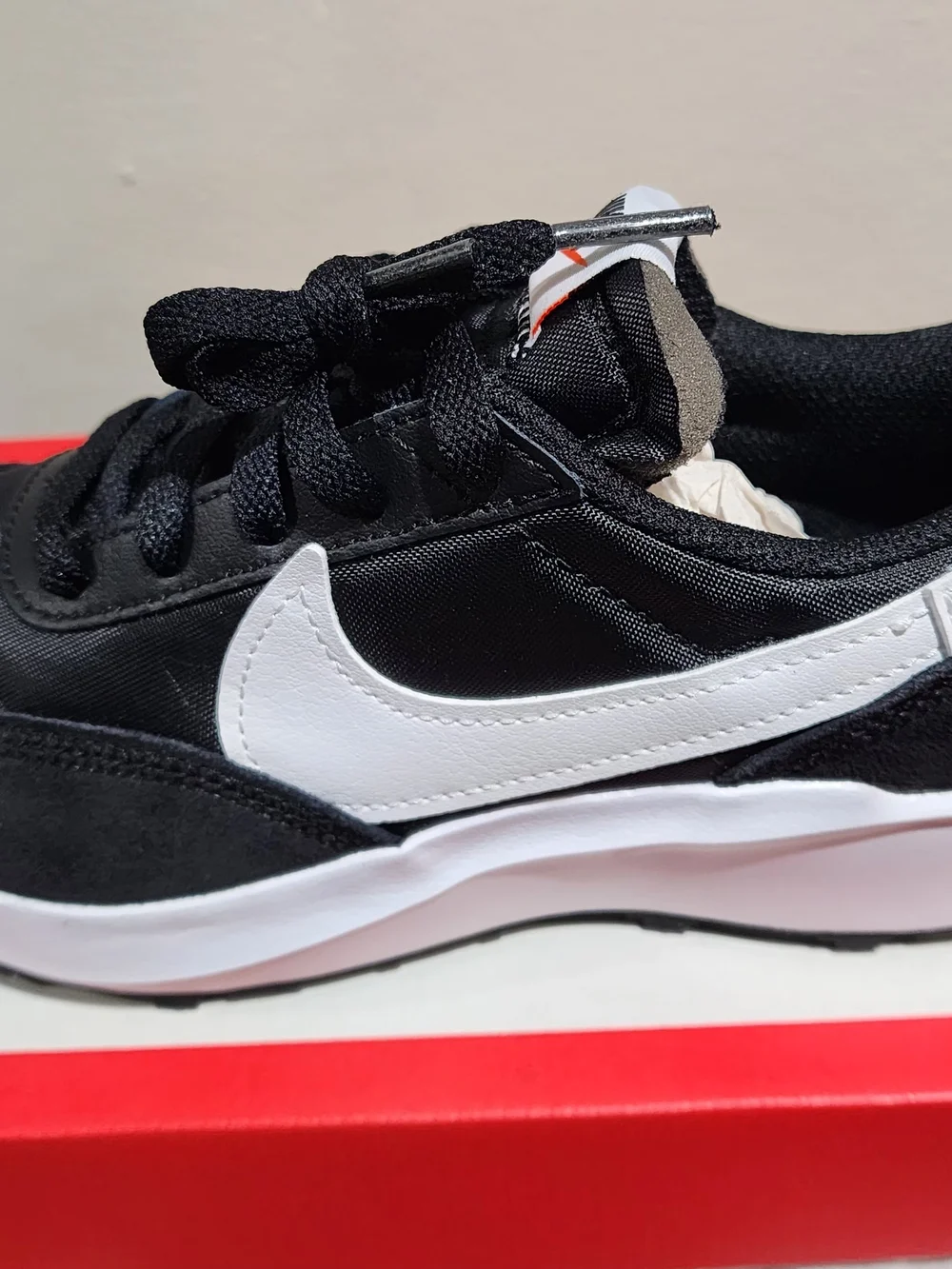 Nike Black and White Women's Athletic Runner Sneakers